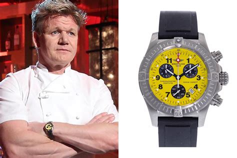 what watch does gordon ramsay wear in hell's kitchen|gordon ramsay watch 16550.